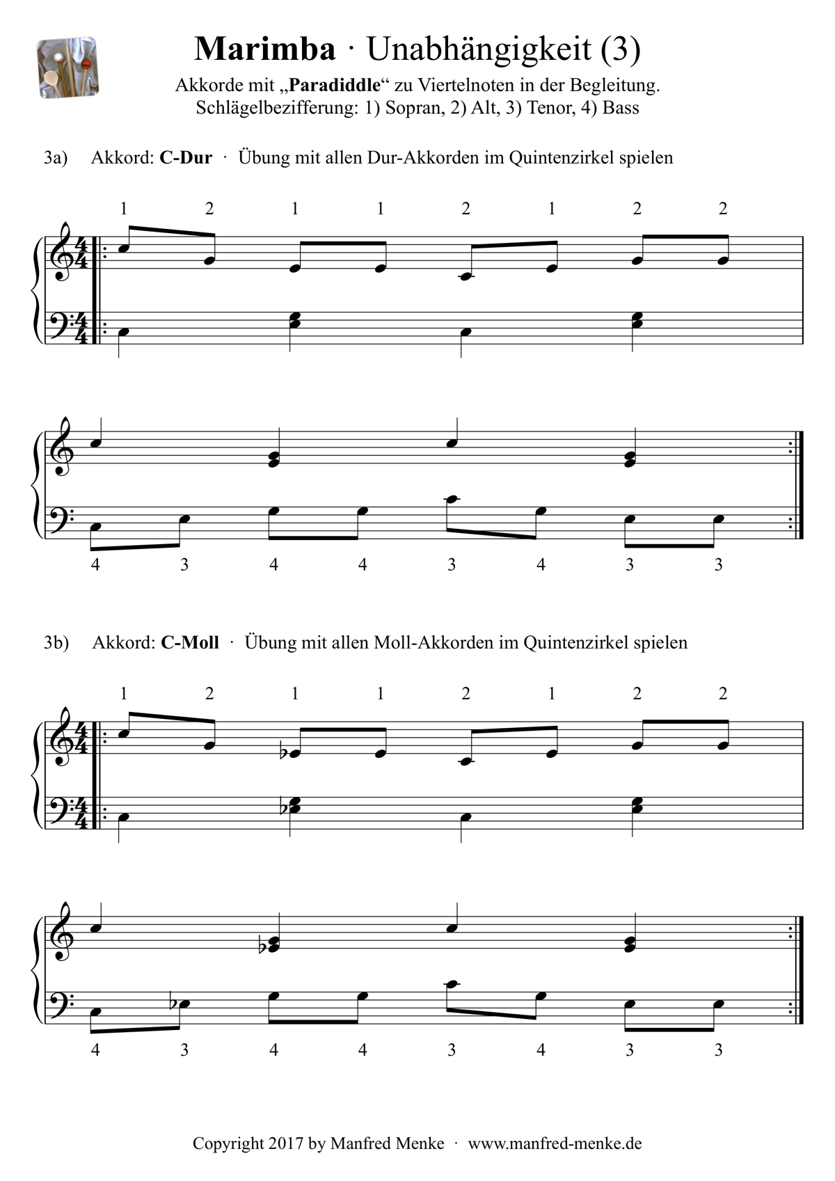 Marimba · Unabhaengigkeit (Seite 3)